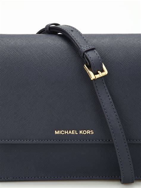 michael michael kors daniela leather cross body bag